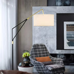 Modern Adjustable Modern White Recline LED Floor Lamp