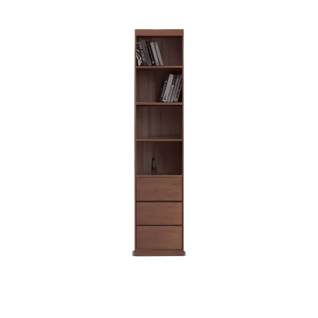 Adjustable Shelves Glass Solid Wood Display Wine Cabinet