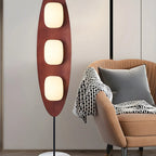 63 Mid-Century Modern 3-Light Integrated LED Floor Lamp
