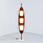 63 Mid-Century Modern 3-Light Integrated LED Floor Lamp