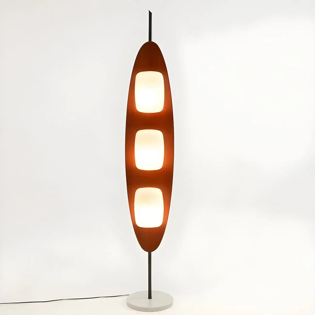 63 Mid-Century Modern 3-Light Integrated LED Floor Lamp