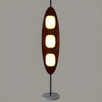 63 Mid-Century Modern 3-Light Integrated LED Floor Lamp