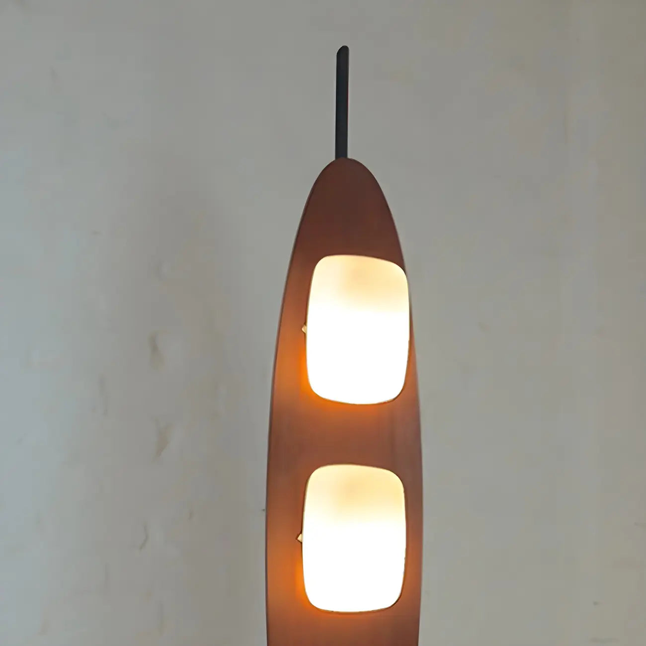 63 Mid-Century Modern 3-Light Integrated LED Floor Lamp