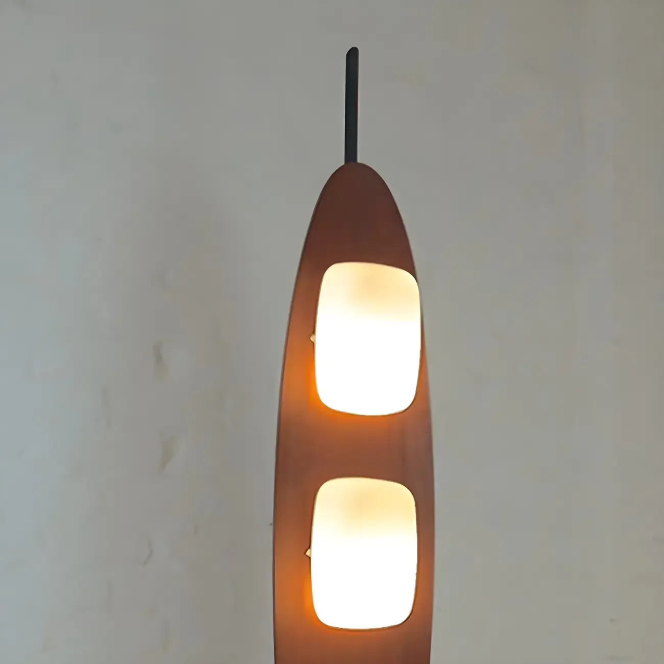 63 Mid-Century Modern 3-Light Integrated LED Floor Lamp