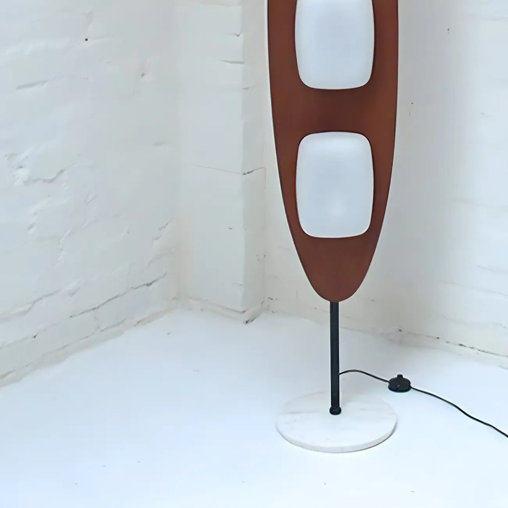 63 Mid-Century Modern 3-Light Integrated LED Floor Lamp