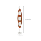 63 Mid-Century Modern 3-Light Integrated LED Floor Lamp