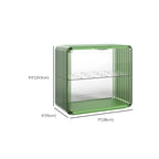 Acrylic Display Cabinet with Glass-like Panel