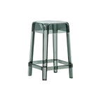 Vibrant Colors Acrylic No Backrest Stackable High bar Stool