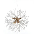 Adjustable Modern Gold Crystal Explosion Sputnik Chandelier