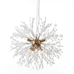Adjustable Modern Gold Crystal Explosion Sputnik Chandelier