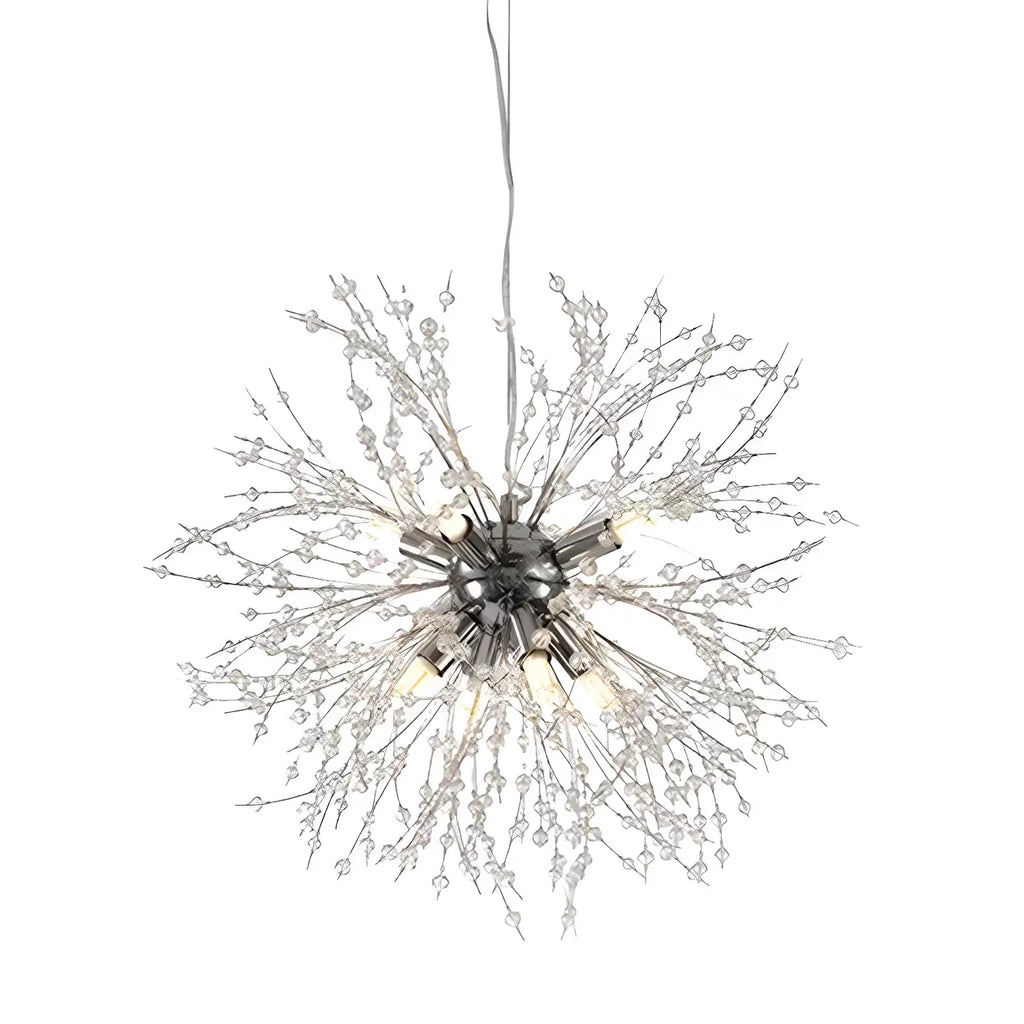 Adjustable Modern Gold Crystal Explosion Sputnik Chandelier
