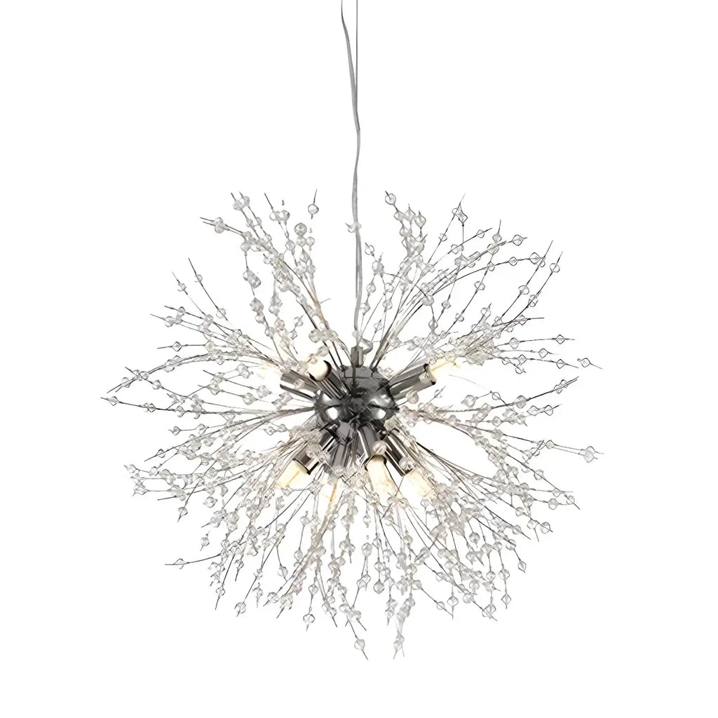 Adjustable Modern Gold Crystal Explosion Sputnik Chandelier