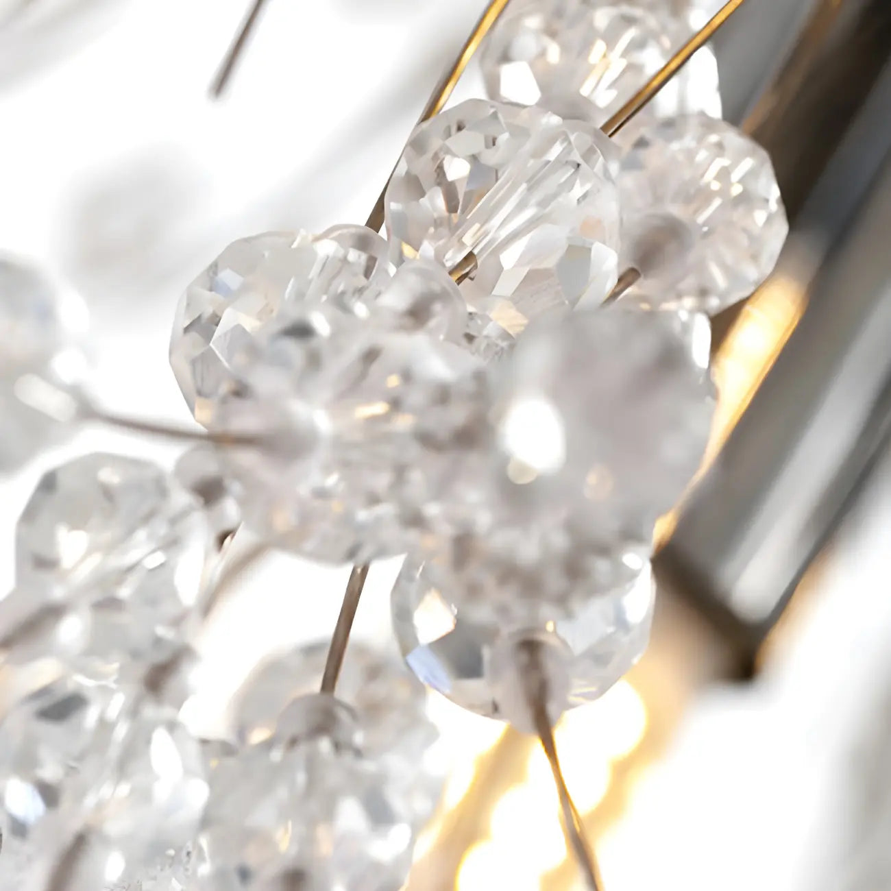 Adjustable Modern Gold Crystal Explosion Sputnik Chandelier