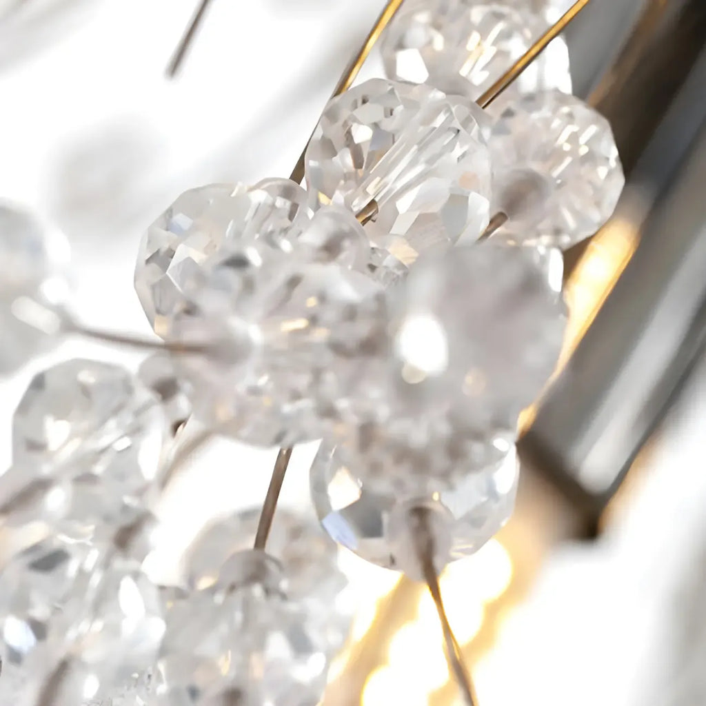 Adjustable Modern Gold Crystal Explosion Sputnik Chandelier