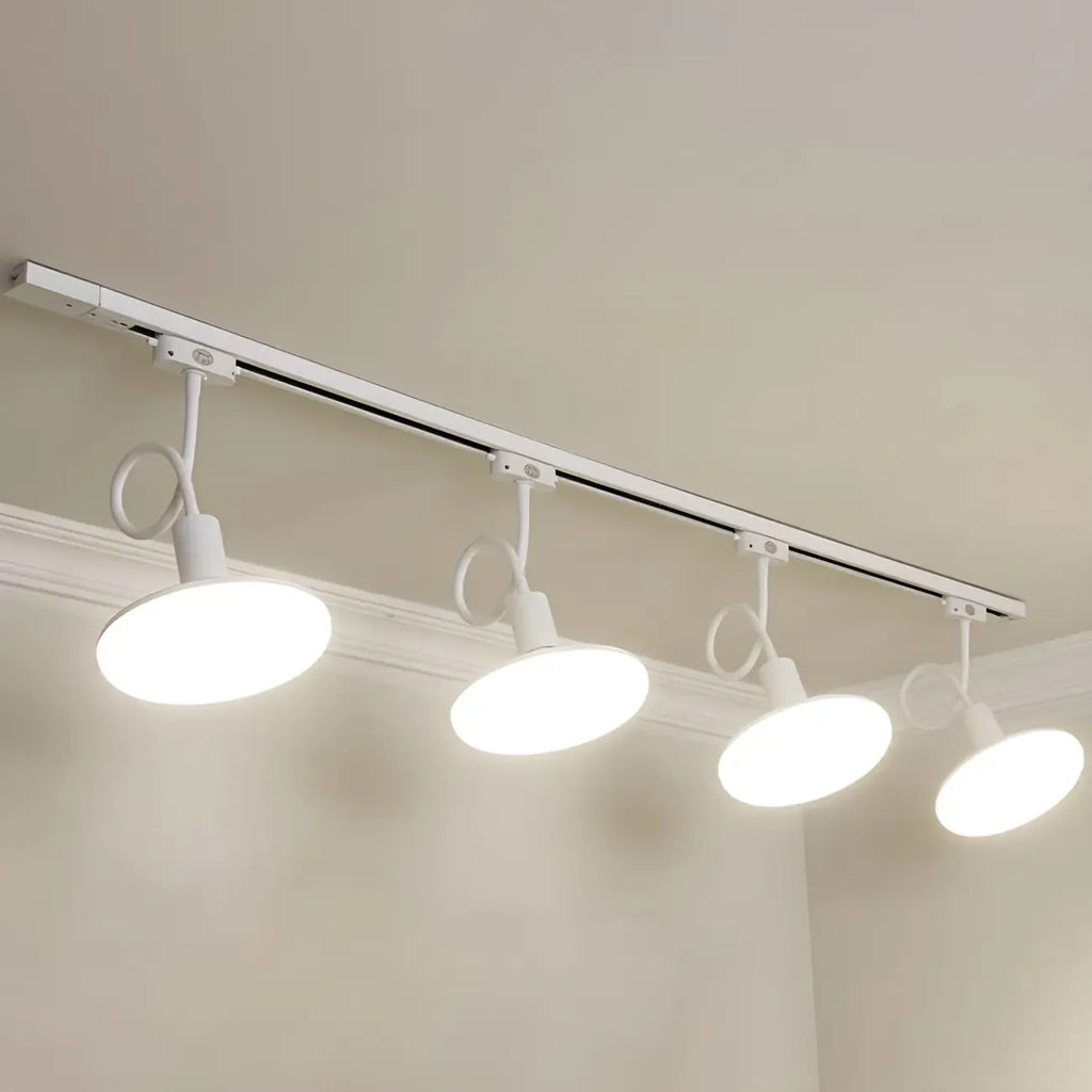 5-Light Modern LED Track Lighting with Adjustable Head