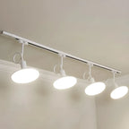5-Light Modern LED Track Lighting with Adjustable Head