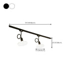 5-Light Modern LED Track Lighting with Adjustable Head