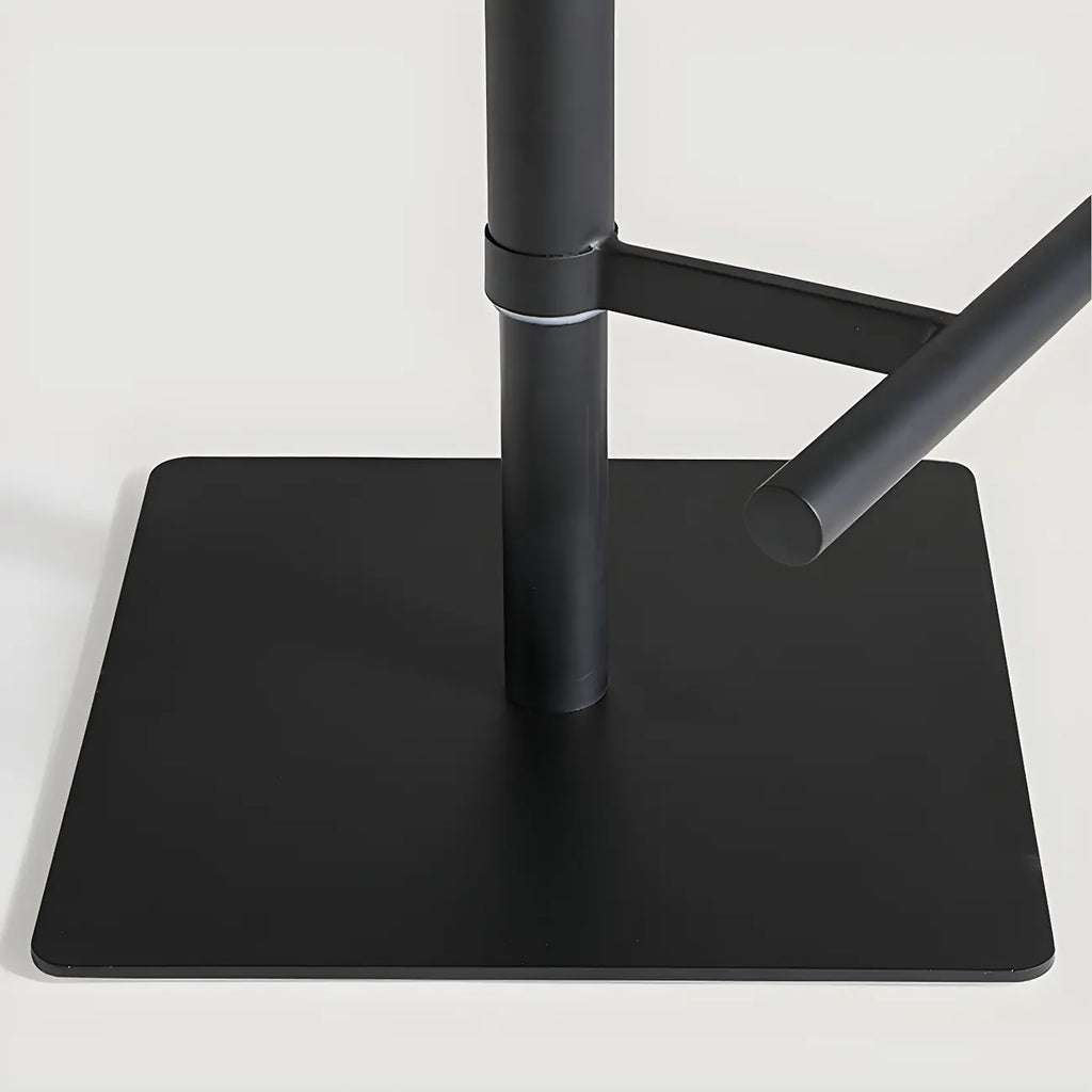 Modern Low Back Cushioned Swivel Adjustable Bar Stool