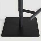Modern Low Back Cushioned Swivel Adjustable Bar Stool