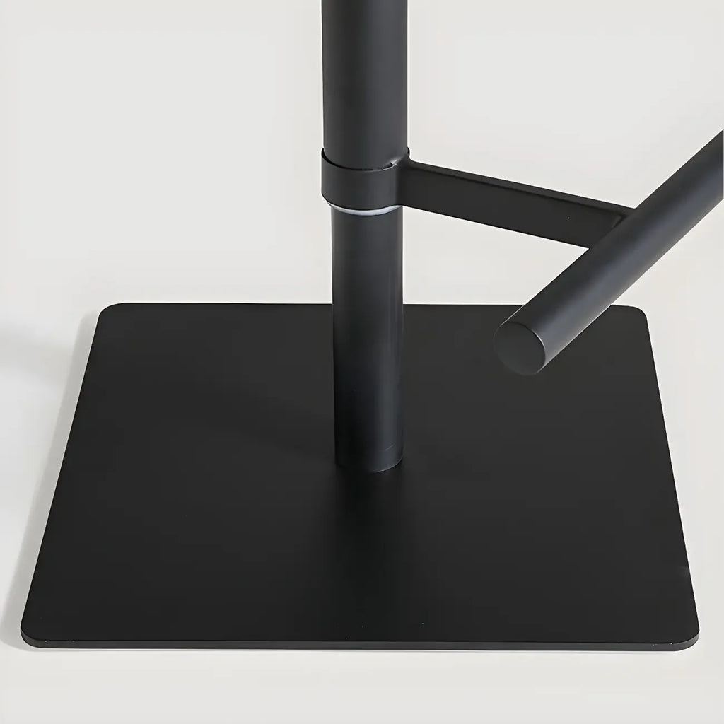 Modern Low Back Cushioned Swivel Adjustable Bar Stool