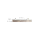 79 4-Drawer White Stone Floating Cable Management TV Stand