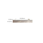79 4-Drawer White Stone Floating Cable Management TV Stand