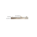 79 4-Drawer White Stone Floating Cable Management TV Stand