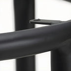 Backless Industrial Round Wooden Bar Stools