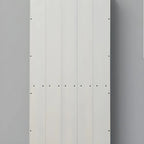 Classic Simple White Rectangular Wood Bookcase