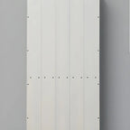 Classic Simple White Rectangular Wood Bookcase