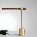 Bedside Modern Linear Gold LED Acrylic Table Lamp Dimmable