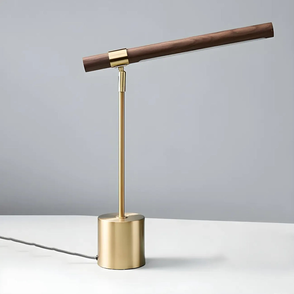Bedside Modern Linear Gold LED Acrylic Table Lamp Dimmable