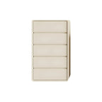 Classic Wooden Dressers in Beige with Soft Close Drawers