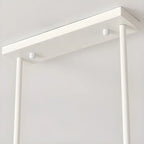 Contemporary Glass Floral Island Pendant Light