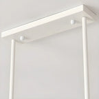 Contemporary Glass Floral Island Pendant Light
