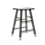 Vibrant Colors Acrylic Chic Coffee Chair Stackable Bar Stool