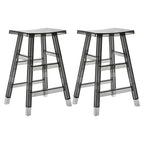 Vibrant Colors Acrylic Chic Coffee Chair Stackable Bar Stool