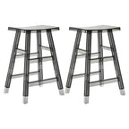 Vibrant Colors Acrylic Chic Coffee Chair Stackable Bar Stool