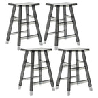 Vibrant Colors Acrylic Chic Coffee Chair Stackable Bar Stool
