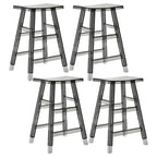 Vibrant Colors Acrylic Chic Coffee Chair Stackable Bar Stool