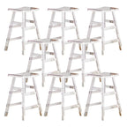 Vibrant Colors Acrylic Chic Coffee Chair Stackable Bar Stool