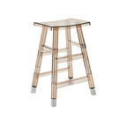 Vibrant Colors Acrylic Chic Coffee Chair Stackable Bar Stool