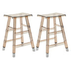 Vibrant Colors Acrylic Chic Coffee Chair Stackable Bar Stool