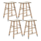 Vibrant Colors Acrylic Chic Coffee Chair Stackable Bar Stool