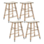 Vibrant Colors Acrylic Chic Coffee Chair Stackable Bar Stool