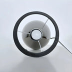 Elegant Black Fabric LED Touch Table Lamp for Bedroom
