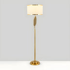 Contemporary Gold Standing Floor Lamp for Living Room