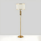 Contemporary Gold Standing Floor Lamp for Living Room
