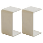 Versatile Acrylic Side Table C-Shaped