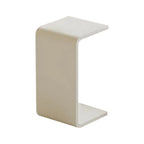 Versatile Acrylic Side Table C-Shaped